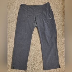 Carhartt Force Womens Petite XL Scrub Pants Modern Fit Twill Stretch StraightLeg